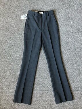 NWT Aritzia Babaton Publish Pant Size 0 Heather Dark Grey